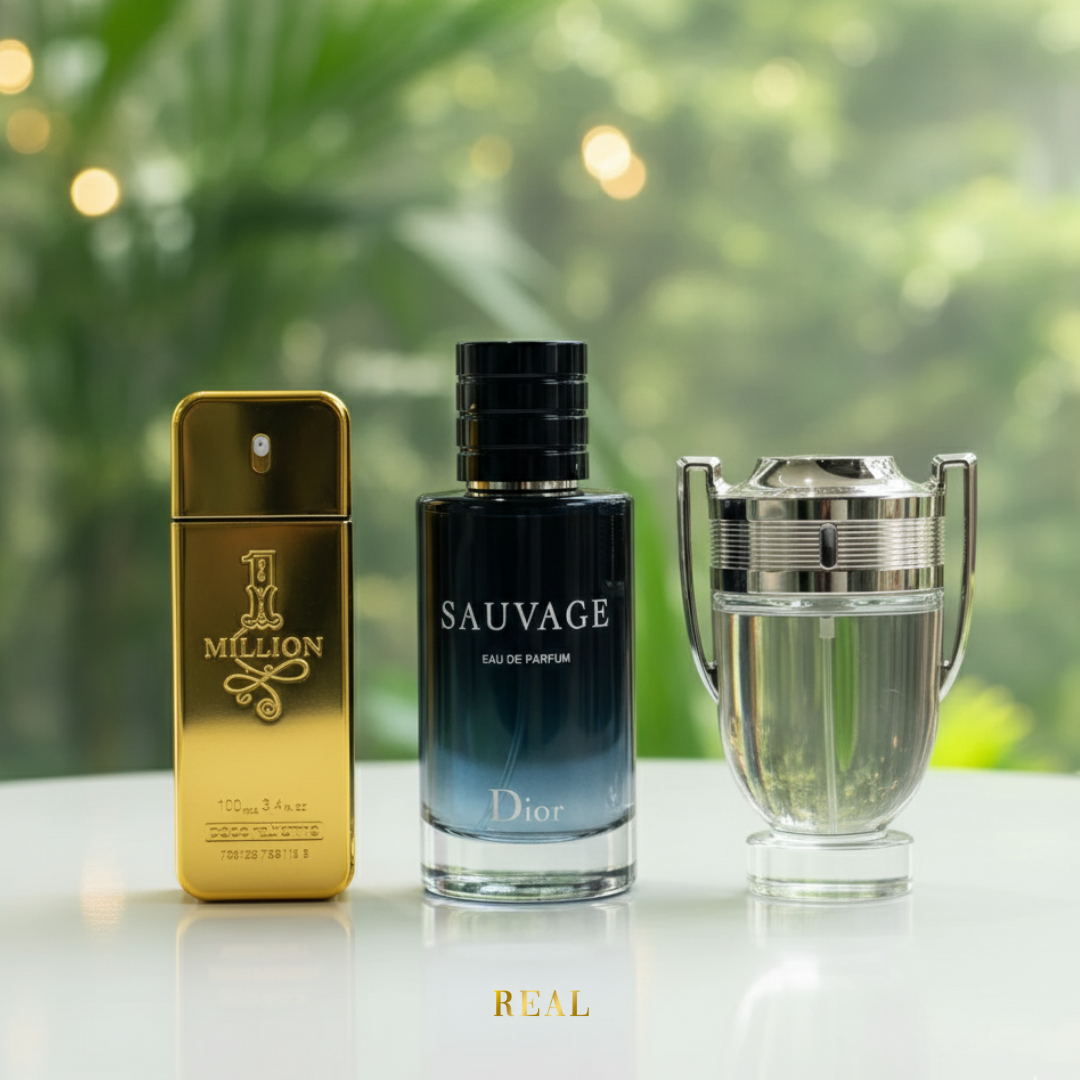 Combo de 3 perfumes - One Milion, Sauvage, Invictus